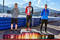 Linus Heidegger (USCI) kann die 10km Einzeldistanz vor seinen Teamkollegen Gabriel Odor und Armin Hager gewinnen.