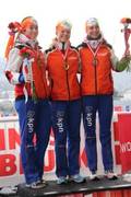 GOLD Sanneke DE NEELING (NED) - 2:06.74; SILVER Antoinette DE JONG (NED) - 2:07.93; BRONZE Melissa WIJFJE (NED) - 2:08.24