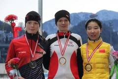 Vanessa Bittner ist mit insgesamt 3 Goldmedaillen die erfolgreichste Sportlerin des Juniorenweltcups.