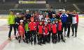 Unsere aktiven Senioren und Junioren mit dem Nachwuch beim Short Track Training in der Olympiaworld Innsbruck!